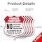 Signmission Private Property Shield Sign No Soliciti, 12 inch X 12 inch, Aluminum Metal Sign, 5PK SHI-A-5Pack-12-451 - alternate 3