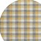 Homeroots 8' Gray Tan And Beige Round Plaid Washable Indoor Outdoor Area Rug 601400 - alternate 7