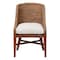 Bali & Pari Jasper Woven Seagrass Dining Chair, Brown Wash 265-14533-ZORO - alternate 5