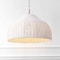 Jonathan Y Eliza 20 in. 1-Light Coastal Bohemian Woven Rattan and Iron LED Pendant, White/Brass Gold JYL1133B - alternate 6
