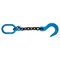 Mytee Products 5/8in x 2ft Single Leg Chain Sling 22,000 Lbs WLL, Oblong Link-to-Sling Hook Ends CH582-58FH-OBL-G100 - alternate 6