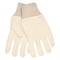 Mcr Safety Gloves, Cotton, Brn, Large, 8 oz., PK12 8000I - alternate 2