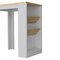 Homeroots White And Natural 36in Kitchen Island With Storage 519051 - alternate 2