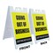Signmission Going Out Of Business, A-Frame & 2 Decals Installed, Heavy-Duty Plastic Frame SBHD-D-2436-Going Out Of Business - alternate 3