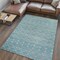 Jonathan Y Aksil Moroccan Beni Souk Turquoise/Cream 4 ft. x 6 ft. Area Rug MOH208D-4 - alternate 4