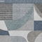 Homeroots 5' X 8' Gray Blue And Ivory Geometric Washable Indoor Outdoor Area Rug 616725 - alternate 4