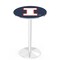 Holland Bar Stool Co 42" Chrome Illinois Pub Table, 36" dia. Top L214C4236IlliniU - alternate 1