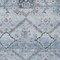 Homeroots 9' X 12' Sky Blue And Denim Blue Floral Washable Indoor Outdoor Area Rug 588868 - alternate 6
