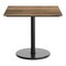 Flash Furniture Commercial 36" SQ Natural HPL Tabletop with Black Table Height RD Base ST-SQ36-NAT-TR24-GG - alternate 4