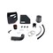 Hps Performance Air Intake Kit with Heat Shield, Black,  827-786WB - alternate 9