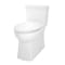 Gerber Burr Ridge 1.28gpf ADA EL 1pc CT Toilet 12" Rough-In White G0021187CT - alternate 1