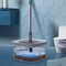 True & Tidy TrueClean Mop and Bucket System in Gray SPIN-800 GRAY - alternate 3