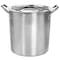 Gibson Everyday Whittington 8 Quart Stainless Steel Stock Pot with Lid 96259.01 - alternate 1