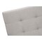 Homeroots Gray Tufted Linen Upholstered Queen Bed Frame With Drawers 490199 - alternate 4