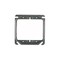 Raco Box Cover, 3/4 in L, 4 in W, Square, 2 -Gang, Steel, Gray 8779 - alternate 4