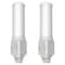 Luxrite Universal Horizontal Quad Style G24Q 4-Pin LED Bulb, CFL Replacement, Type A+B, 4CCT, 2PK LR24560 - alternate 1