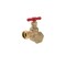 Proline Series Brass 3/4-in FIP x 3/4-in MHT No Kink Heavy Duty Hose Bibb 102-414 - alternate 1