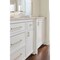 Amerock Radius 12-5/8 inch 320mm Center-to-Center Golden Champagne Cabinet Pull BP37391BBZ - alternate 2