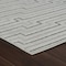 Homeroots 3' X 5' Cream and Beige Geometric Distressed Indoor Outdoor Area Rug 558787 - alternate 5