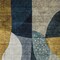 Homeroots 9' X 12' Blue Gold And Gray Abstract Washable Indoor Outdoor Area Rug 604492 - alternate 4