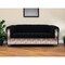 Homeroots 72" Black Velvet Sofa 530464 - alternate 1