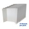 Flipside 36 x 48 1 Ply White Project Board Pack of 24 30046-24 - alternate 3