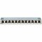 Eaton Tripp Lite Series Cat6a STP Patch Panel, 12 Ports, DIN Rail or Wall Mount, TAA N250-SH12-DIN6A - alternate 1
