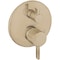 Hansgrohe Ecostat Pressure Balance Trim S with Diverter in Brushed Bronze 04447140 - alternate 1