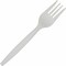 Dixie Fork, Fork, 1 x Fork, Disposable, White, 24PK SSF21P - alternate 1