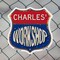 Signmission Charles's Workshop, 6 Inch X 6 Inch, Plastic Sign SHI-P-6-489-CHARLES - alternate 2