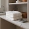 Homeroots White Cotton 36" X 72" Quick Dry Terry Cloth Bath Sheet 700322 - alternate 2