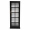 Homeroots Dynasty Contemporary Black and White Tall Curio Cabinet 401667 - alternate 3