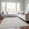 Homeroots 8' X 10' Ivory And Beige Geometric Washable Indoor Outdoor Area Rug 614758 - alternate 6
