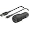 Belkin Dual Port Usb A Car Charger 24w With Usb A To Usb C Cable 3ft, Black CCE001BT1MBK - alternate 3