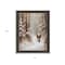 Homeroots Santa's Winter Stroll Black Framed Wall Art 572086 - alternate 2