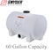 Snyder Industries 60 Gallon Plastic Horizontal Leg Tank - White 1060000C95003 - alternate 4