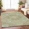 Homeroots 8' X 10' Taupe And Ivory Medallion Washable Indoor Outdoor Area Rug 617476 - alternate 5