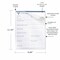 C-Line Products 8-1/2" x 11" Clear Reduced Glare Poly Project Folders with Antimicrobial Protection, 25/BX 62137 - alternate 4