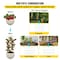 Vevor Tomato Cages Plant Support Cage Square Steel 3.8FT Green for Garden, 10PK VV-KZDFQJ11.8X46LS10Z - alternate 5