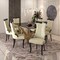 Leisuremod Novara Collection Modern Wooden Dining Chair in Off White Velvet NC20CRF - alternate 5