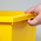 Storex 4 Gallon Storage Bin, Yellow 61453U06C - alternate 3