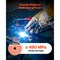 Vevor Flux Core MIG Welding Wire 0.035 in 1LBS Gasless Mild Steel MIG Wire, 2PK E71T-11 - alternate 5