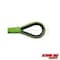 Extreme Max 3006.2675 BoatTector Solid Braid MFP Anchor Line with Thimble - 3/8" x 150', Neon Green 3006.2675 - alternate 2