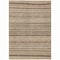 Homeroots 10' X 14' Chocolate And Taupe Striped Washable Indoor Outdoor Area Rug 615337 - alternate 3