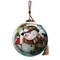 Homeroots Winter Wreath Forest Snowman Hand Painted Mouth Blown Glass Ornament 477546 - alternate 3