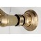 Kingston Brass Two-Handle Wall Mount Bridge Kitchen Faucet, Antique Brass KS3253PX - alternate 4