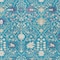 Homeroots 10' X 14' Teal Blue Purple And Ivory Oriental Washable Indoor Outdoor Area Rug 598081 - alternate 5