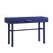 Homeroots 47" Blue Iron And Wood Vanity Table 491381 - alternate 4