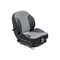 Uni Pro 439 Mechanical Suspension Seat, Black/Silver Vinyl 8741 - alternate 5