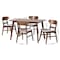 Baxton Studio Fremont Dining Set, 5-Piece 268-14657-10807-ZORO - alternate 4
